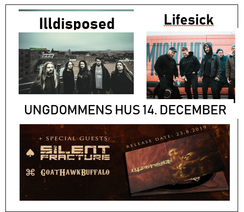 Illdisposed & Support -dødsmetal