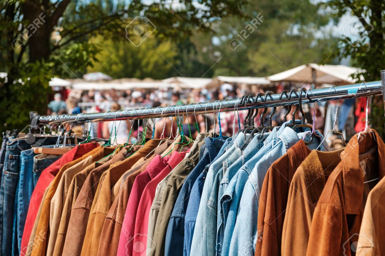 Vintage tøj og loppemarked